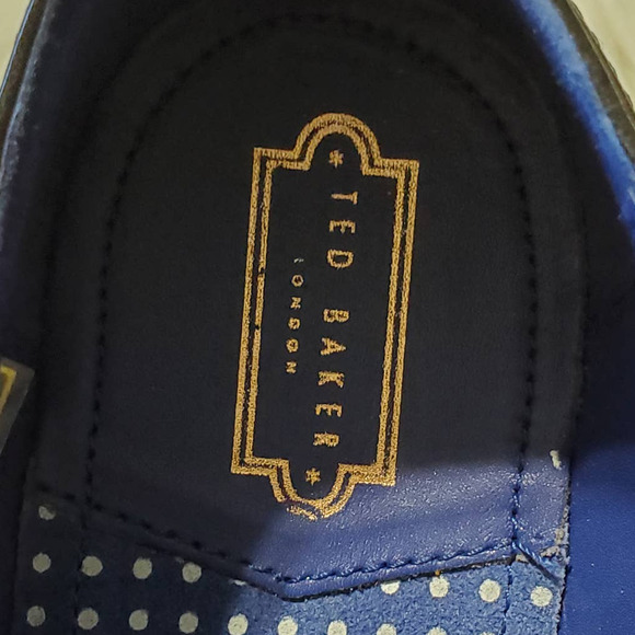 Ted Baker London Plain Toe Derby - Black 40.5 - Picture 4 of 6